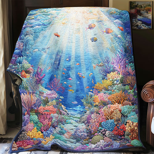 Coral Maritime Life WU1303098CL Quilt