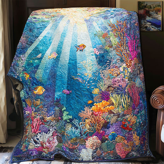 Coral Underwater Symphony WU1303101CL Quilt