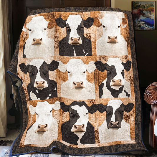 Cow Moo WU1401031CL Quilt