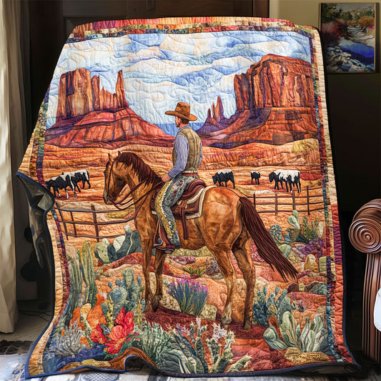 Cowboy Life WU1102067CL Quilt