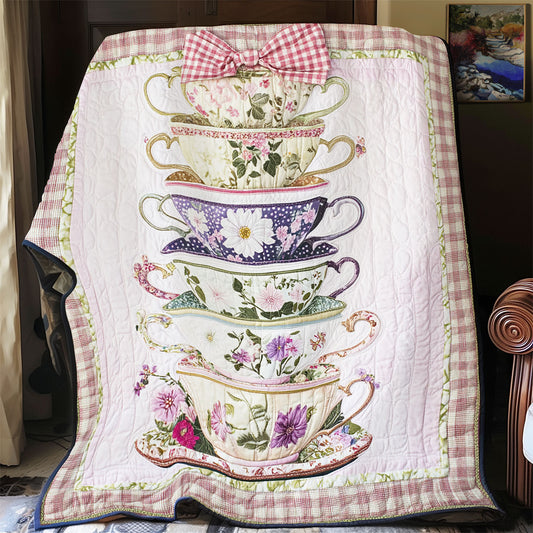 Cup Of Tea WU0602008CL Quilt