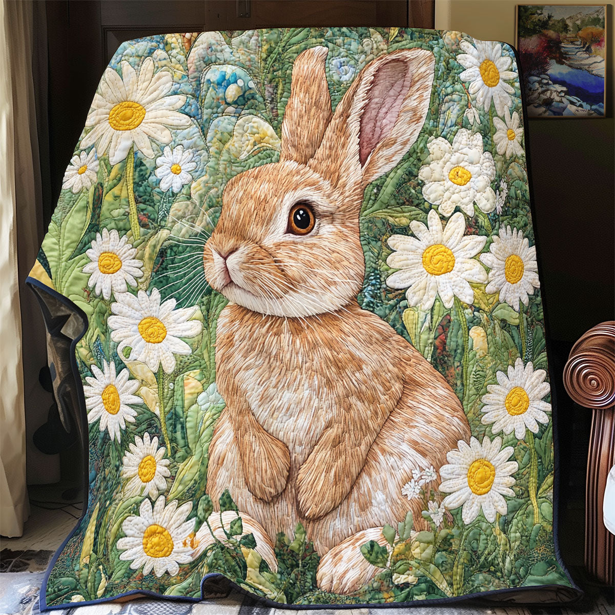 Cute Rabbit WU2301048CL Quilt