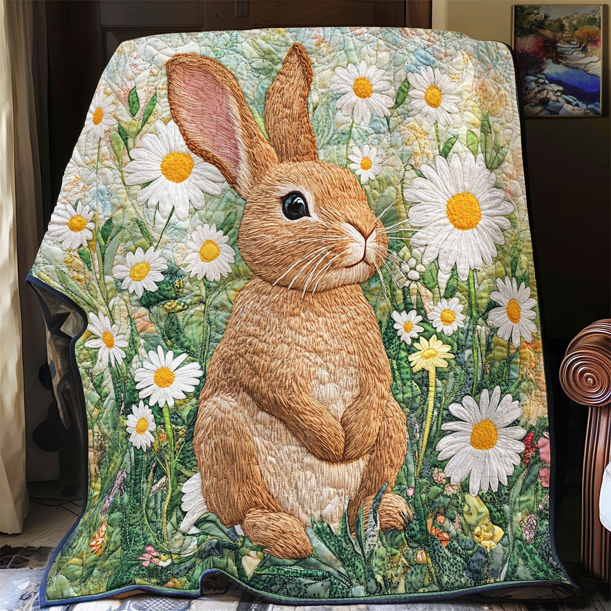 Cute Rabbit WU2301050CL Quilt