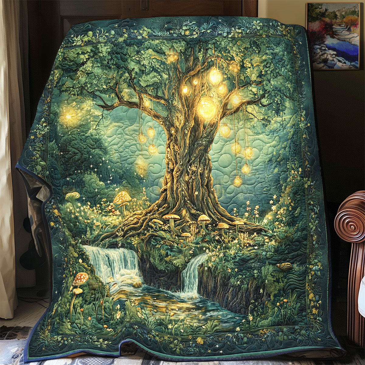 Dimlight Forest WU0301076CL Quilt