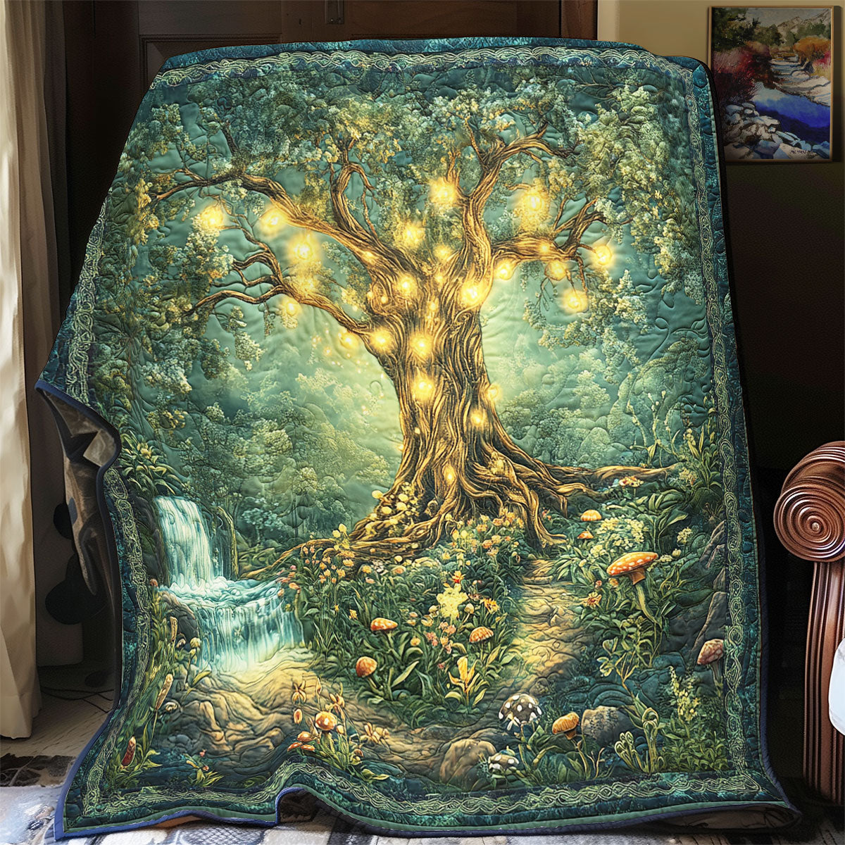 Dimlight Forest WU0301078CL Quilt