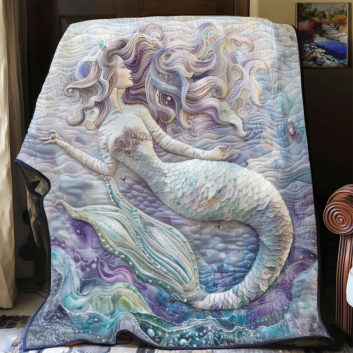 Dreamy Mermaid WU0201026CL Quilt