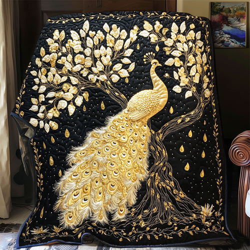 Ethereal Peacock Majesty WU1303067CL Quilt