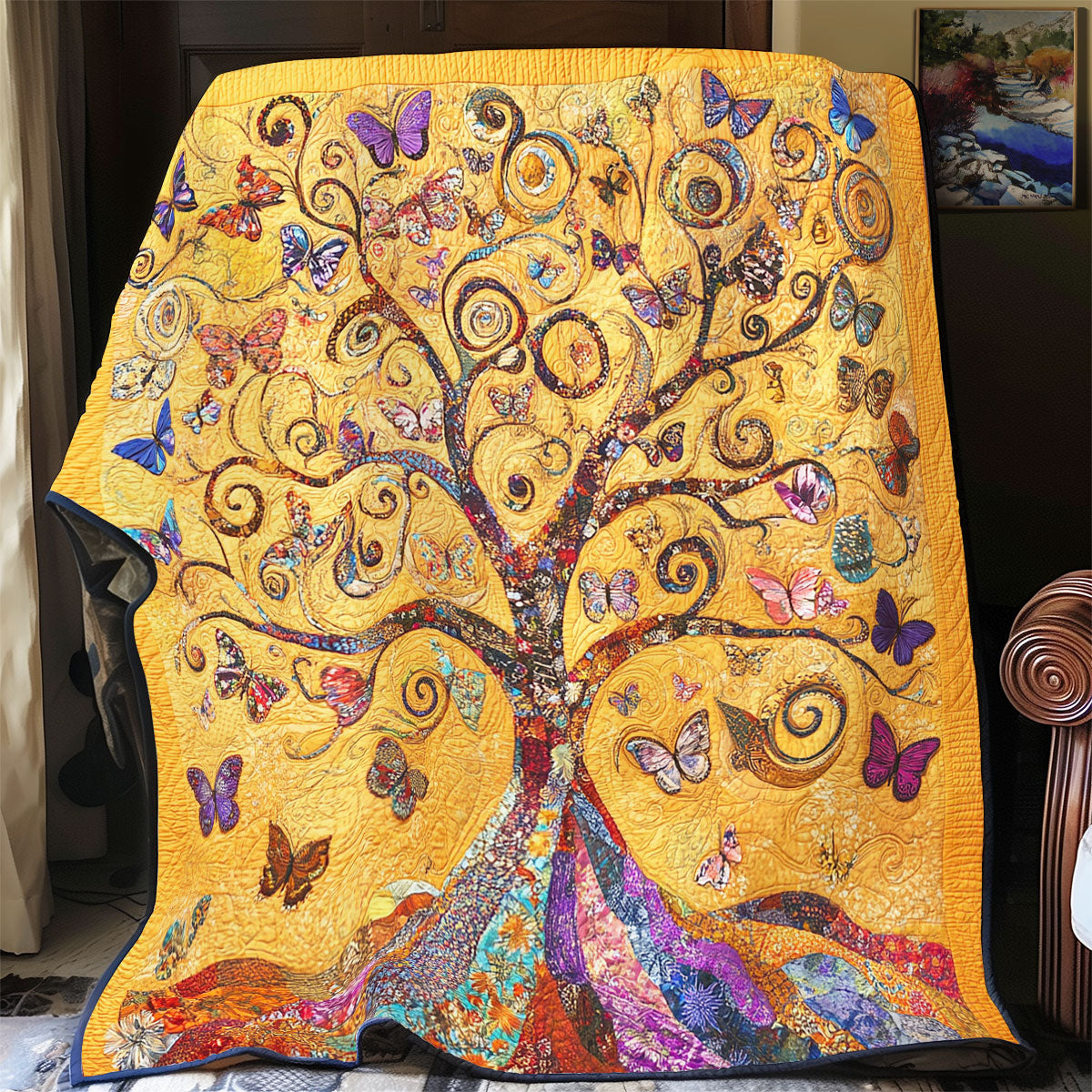 Ethereal Tree Of Life WU1303052CL Quilt