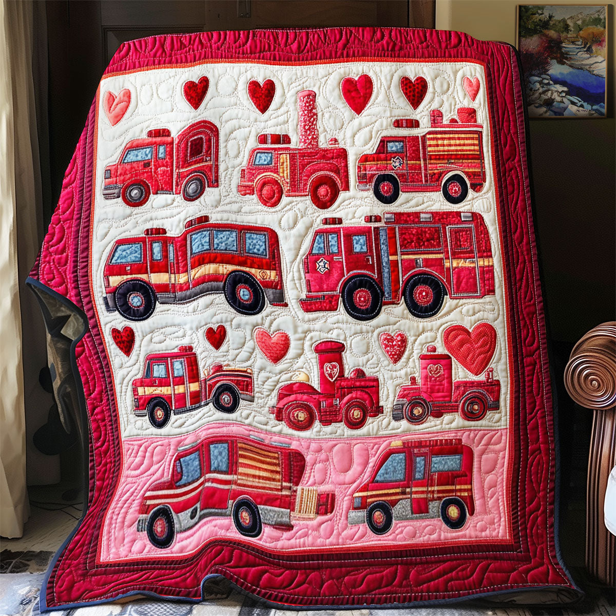 Firefighter WU1401051CL Quilt