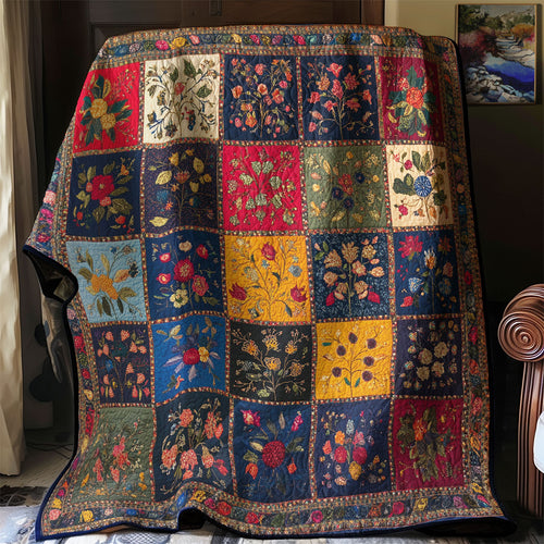 Floral Tapestry WU1803043CL Quilt