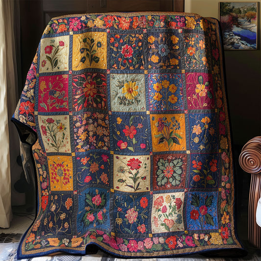 Floral Tapestry WU1803047CL Quilt