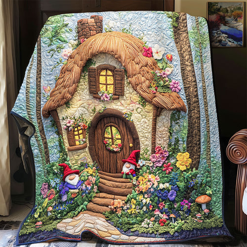 Gnome House WU0701002CL Quilt