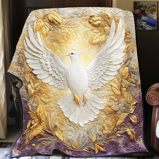 God Celestial Dove’s Embrace WU1203041CL Quilt