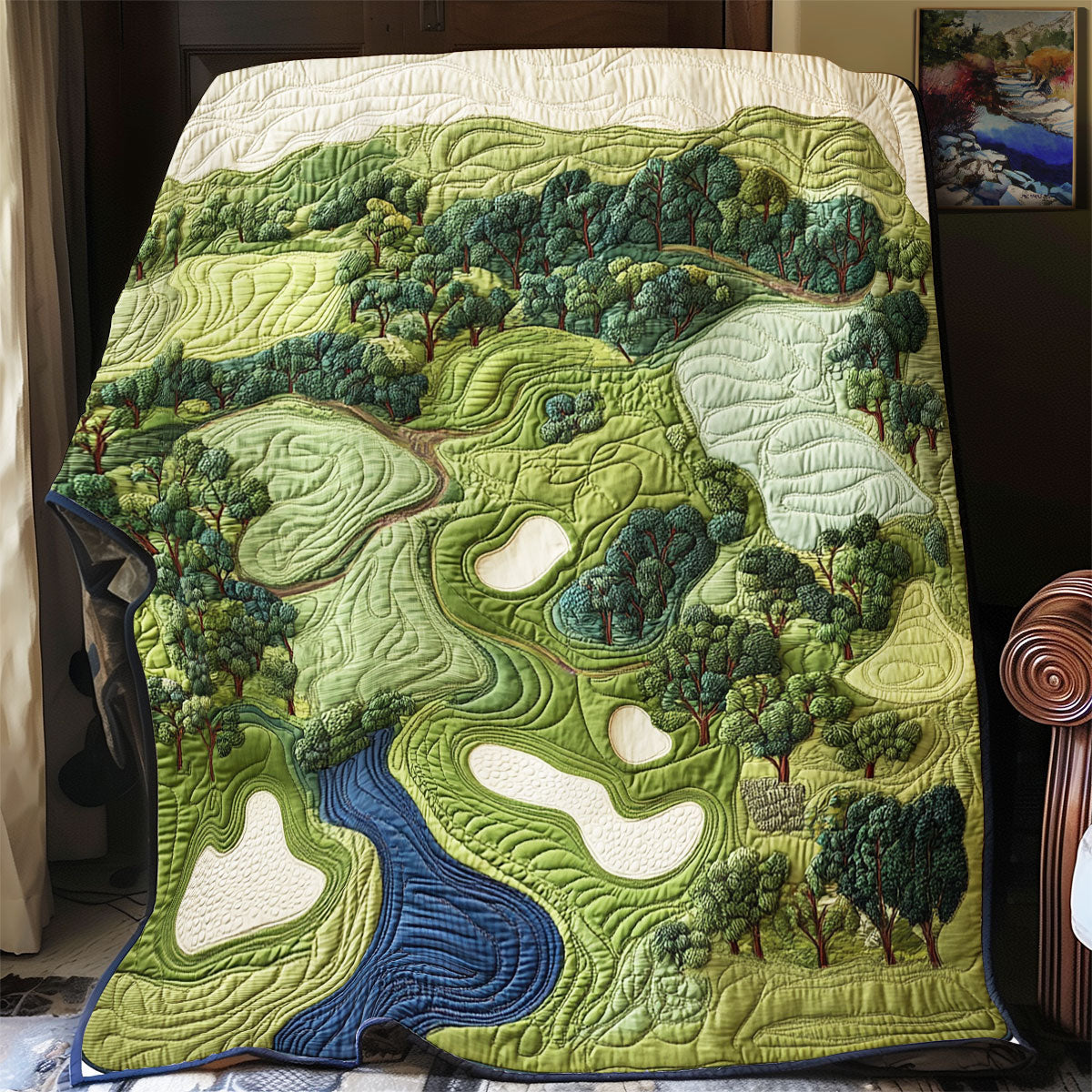 Golf Course WU1601042CL Quilt