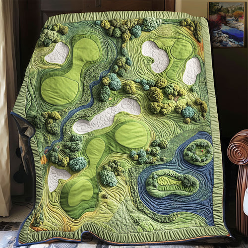 Golf Course WU1601043CL Quilt