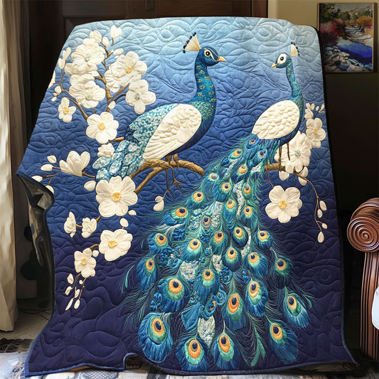 Gorgeous Peacock WU0201094CL Quilt