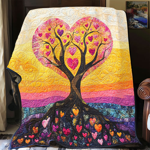 Heart Tree Of Life WU0101005CL Quilt