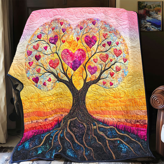 Heart Tree Of Life WU0301005CL Quilt