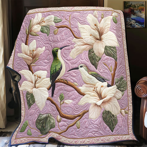 Hummingbird Serenade Of The Magnolia Grove WU1203067CL Quilt