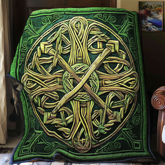 Irish Celtic Cross WU0301046CL Quilt