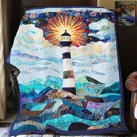 Lighthouse Harbor Of Hope WU1303090CL Quilt