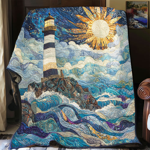 Lighthouse Waves Of Light WU1303091CL Quilt