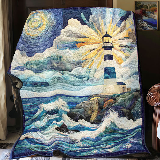 Lighthouse Waves Of Light WU1303093CL Quilt