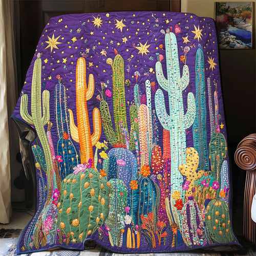 Lovely Cacti WU0602038CL Quilt