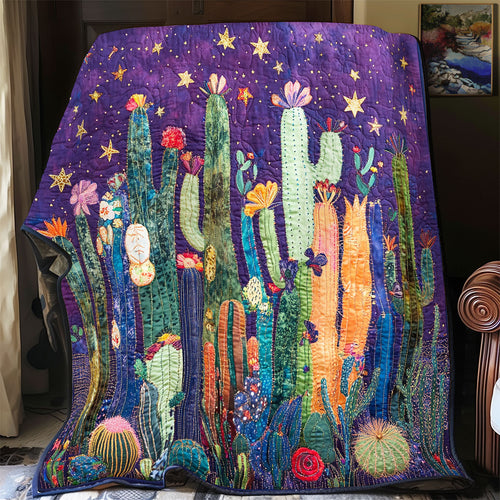 Lovely Cacti WU0602042CL Quilt