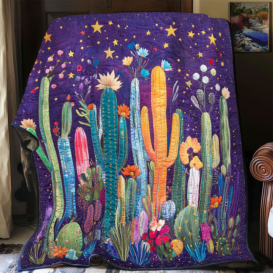 Lovely Cacti WU0602080CL Quilt