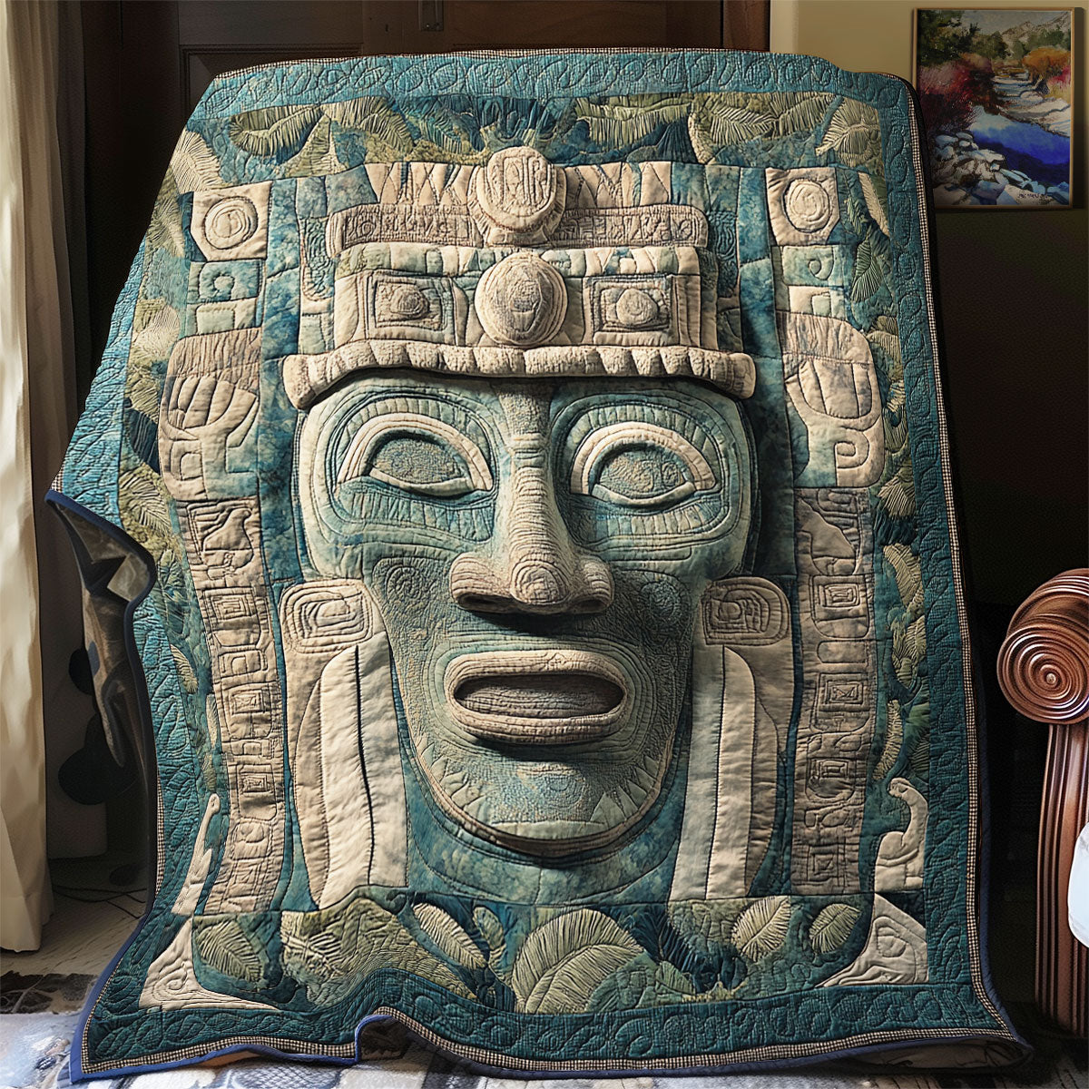 Mayan Stone WU1601054CL Quilt