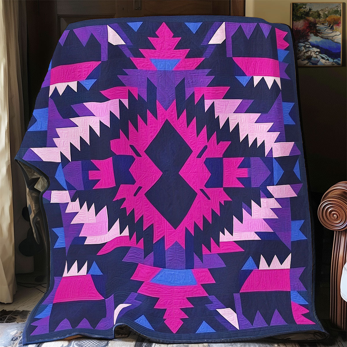 Mysterious Purple WU2001022CL Quilt