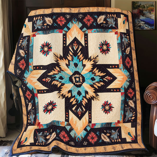 Native American Tribal Pattern WU0602012CL Quilt