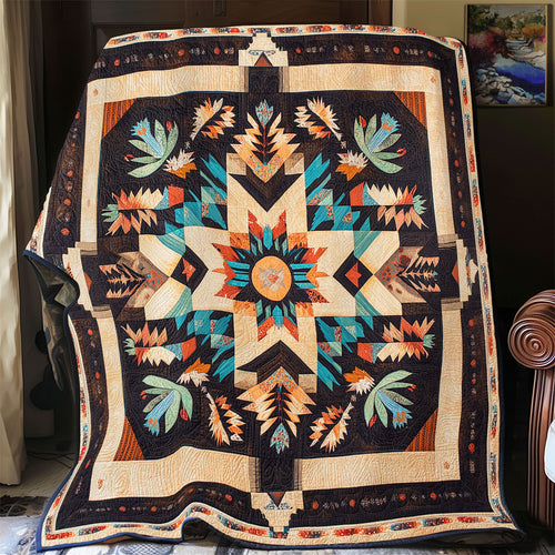 Native American Tribal Pattern WU0602016CL Quilt