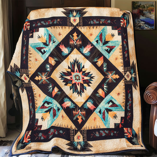 Native American Tribal Pattern WU0602018CL Quilt