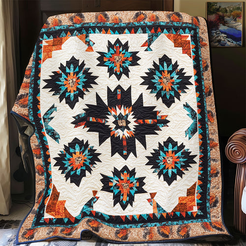 Native American Tribal Pattern WU0602020CL Quilt