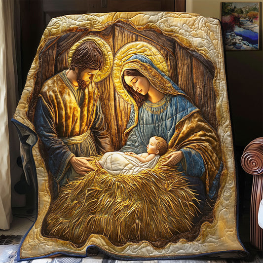 Nativity Of Jesus WU1401015CL Quilt