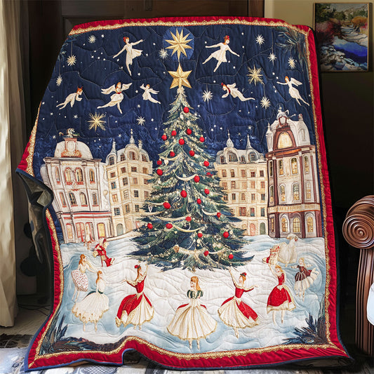 Nutcracker Ballet Scene WU0101045CL Quilt