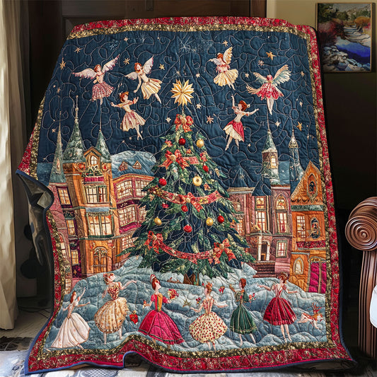 Nutcracker Ballet Scene WU0101047CL Quilt