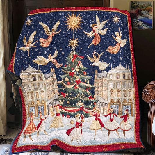 Nutcracker Ballet Scene WU0101048CL Quilt