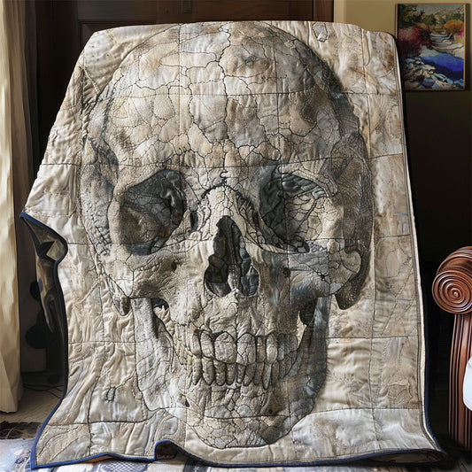 Old Skull WU0201066CL Quilt