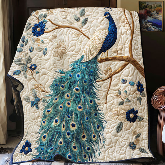 Peacock Royal Plumage WU1203074CL Quilt