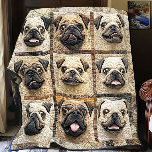 Pug WU1102024CL Quilt