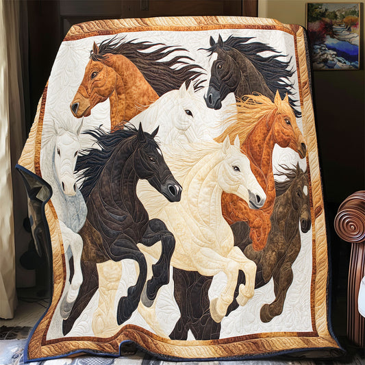 Racing Horse WU0502059CL Quilt