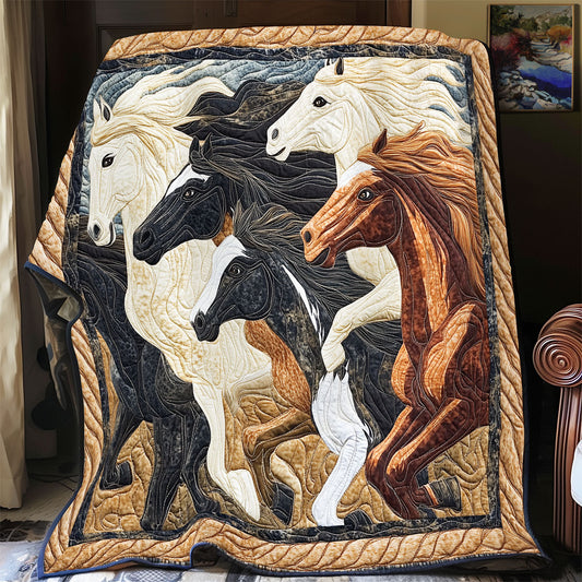 Racing Horse WU0502060CL Quilt