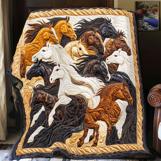 Racing Horse WU0502062CL Quilt