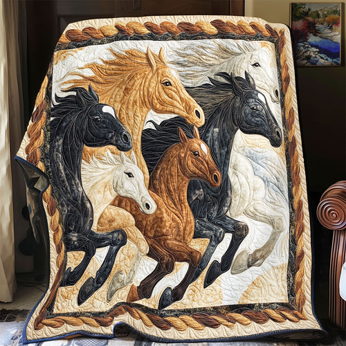 Racing Horse WU0502064CL Quilt