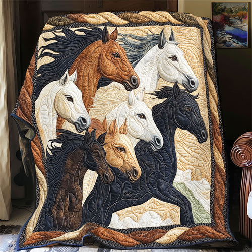 Racing Horse WU0502071CL Quilt