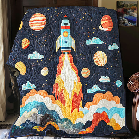 Rocket In The Galaxy WU1002013CL Quilt