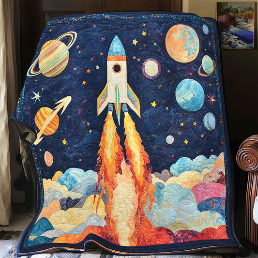 Rocket In The Galaxy WU1002017CL Quilt